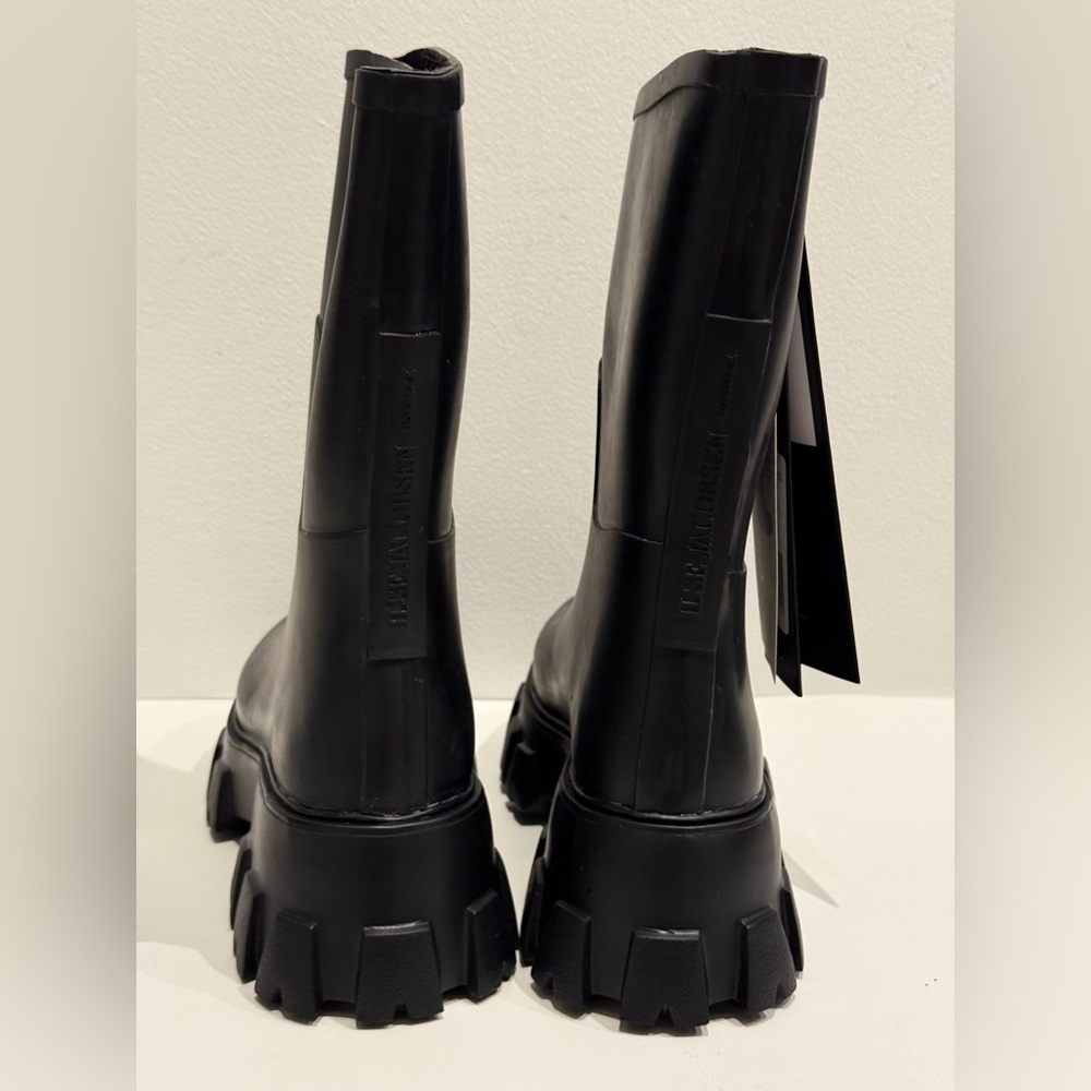 NWT ILSE JACOBSEN 3/4 RUBBER MOON CHELSEA BOOTS EURO 37 - Picture 11 of 15